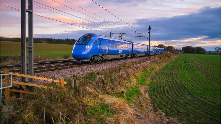 Hitachi and Lumo fleet help rail become preferred choice over air travel between  London